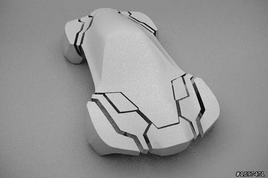百變車體 The Flake concept    看來阿斯拉可變型車體系統指日可待了!!