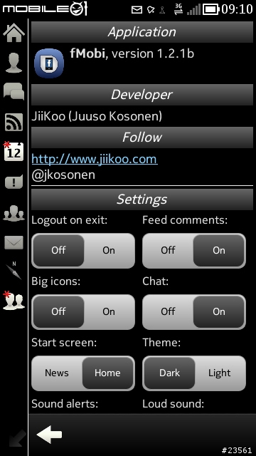 上FACEBOOK好用的APP～   fmobi
