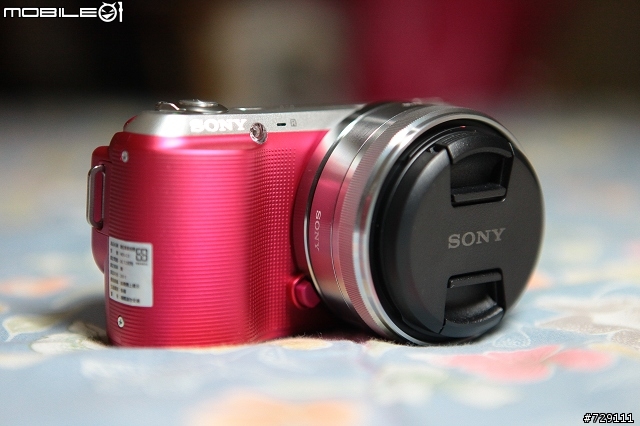 SONY NEX-C3 桃紅 開箱分享