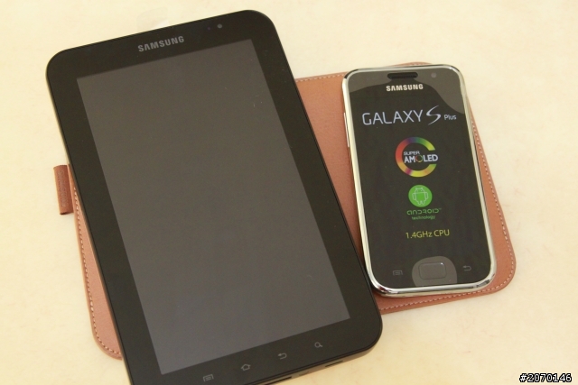 Samsung i9001 極速機 開箱文 (白色款! )  .  .   .   (一定要看到最後唷, 有 脫光光 火辣model ...)