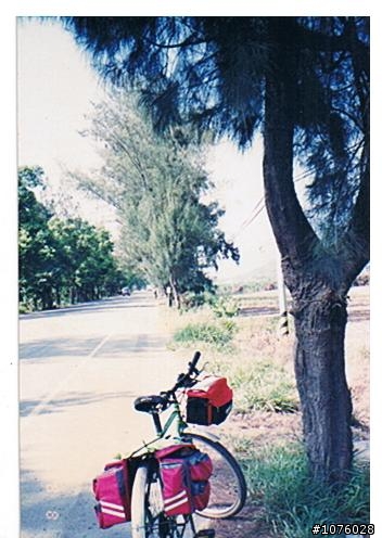 在家翻到20年前騎單車環島的舊相片-那年只有17歲