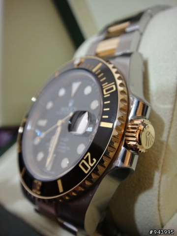 [易開罐][敗家編年史][ROLEX] 116613LN 半金黑水鬼 - 中元普渡應景之物