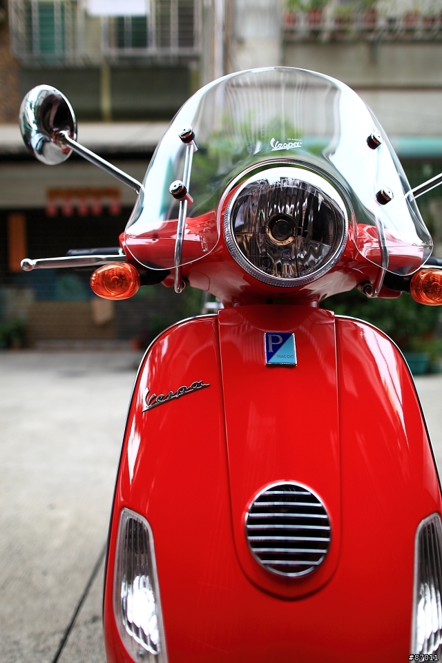 [開箱] Vespa LX125 火紅...