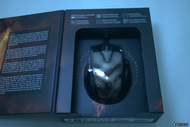 SteelSeries Cataclysm MMO 魔獸滑鼠鍵盤~浩劫與重生 開箱-女友買的禮物....