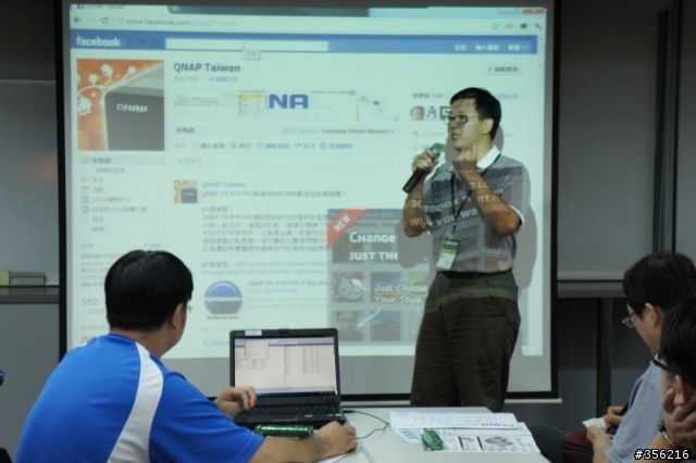 初體驗 -- QNAP 體驗中心 (9/14:收到上體驗課貼文禮物)