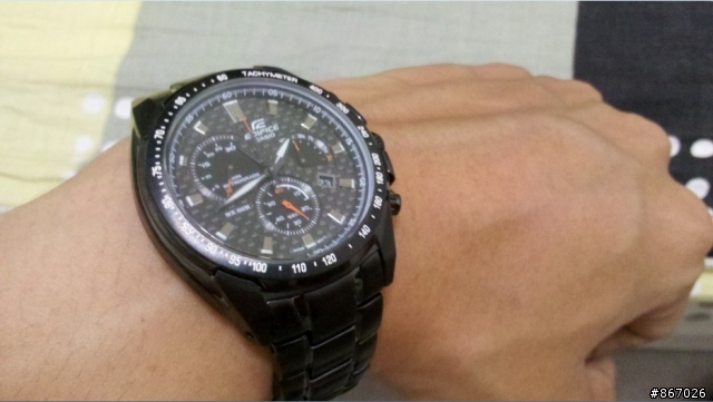 我的第一支CASIO EDIFICE EF-521BK-1AVDF