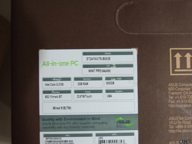 ASUS ET2410-IUTS 簡單開箱+使用一週感想