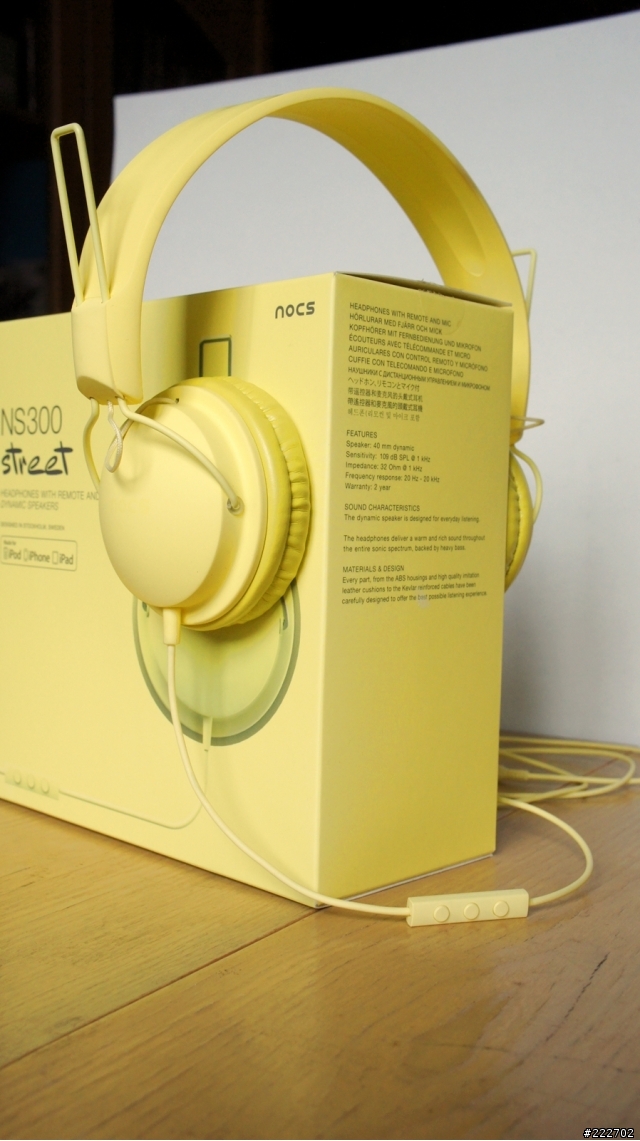 [分享] 平價好聲音~nocs NS300北歐街頭風頭罩式耳機麥克風,apple商品皆適用!