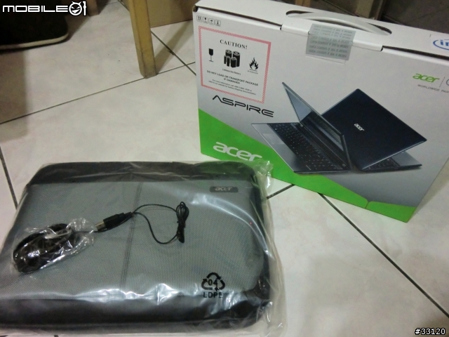 ACER 5755G 陽春小開箱