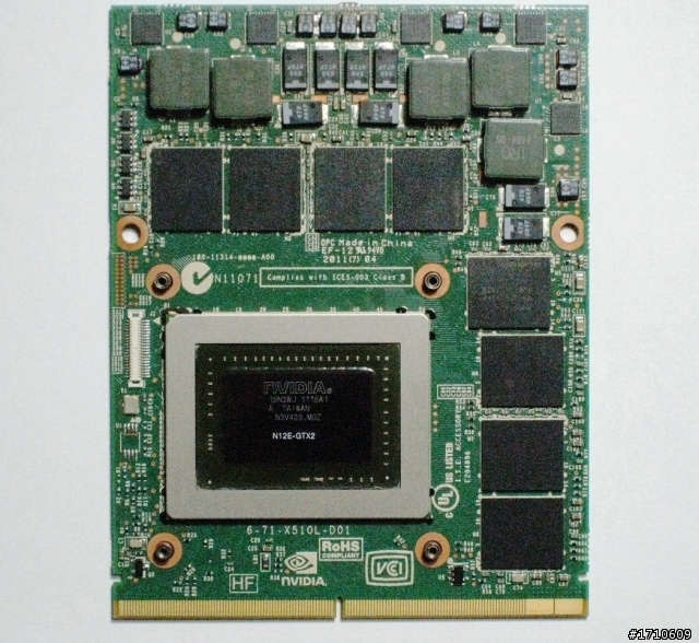 發個電容改造~GTX 580M電容值提升56%/200%