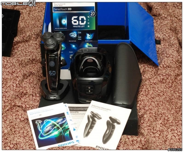 體驗真正高檔的刮鬍刀!飛利浦 Senso Touch 黑爵3D系列 RQ1290CC