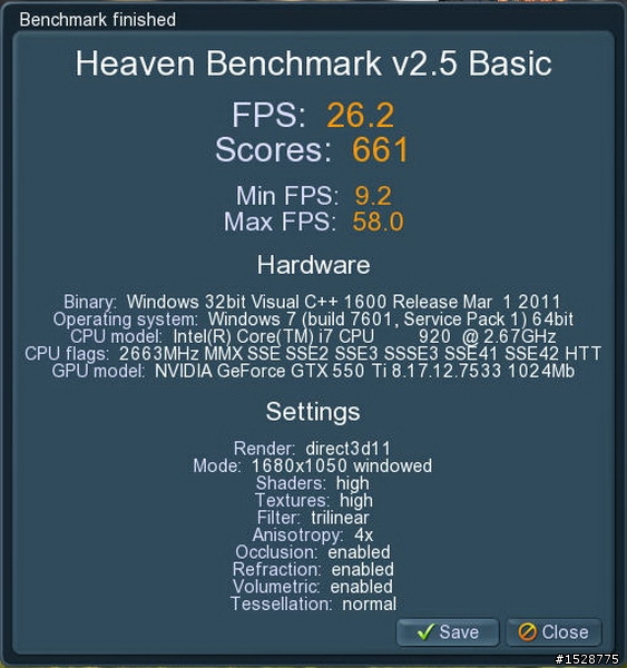 辛苦測試分享 550Ti VS 6770