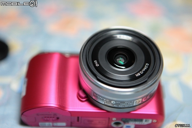 SONY NEX-C3 桃紅 開箱分享