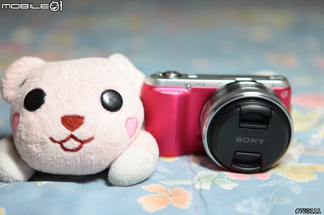 SONY NEX-C3 桃紅 開箱分享