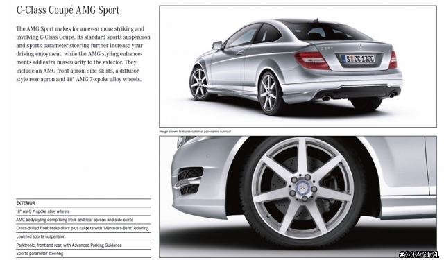 規劃中的C180 Coupe AMG