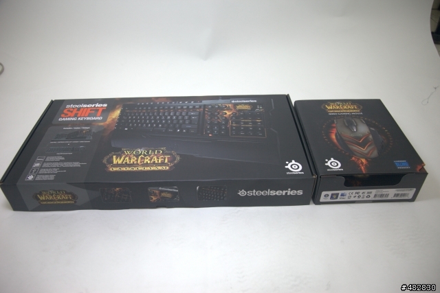 SteelSeries Cataclysm MMO 魔獸滑鼠鍵盤~浩劫與重生 開箱-女友買的禮物....