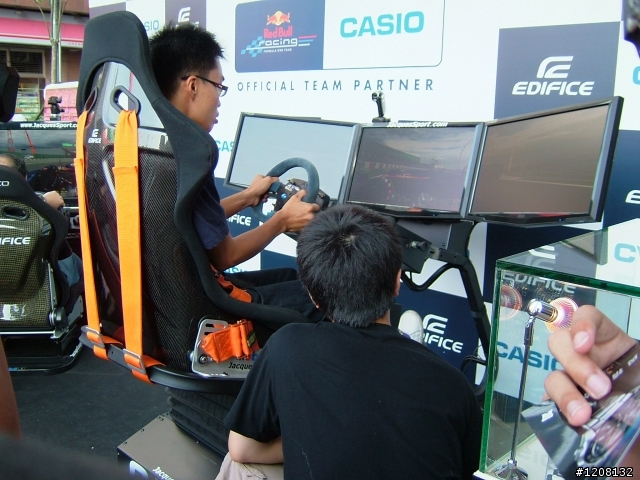 極速分享：CASIO EDIFICE Red Bull Racing 模擬挑戰賽 (台北場)