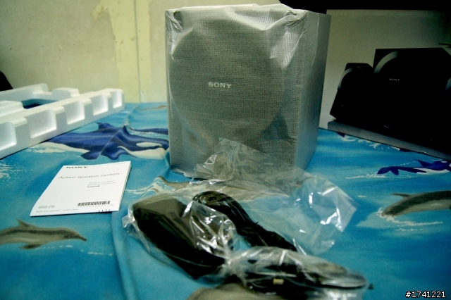 [不專業開箱]SONY SRS-D5 2.1聲道喇叭