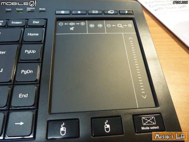 [開箱] i-rocks RF-6496 觸控鍵盤