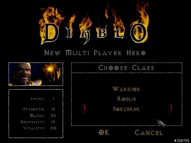 Diablo 第一集 for Windows 95/NT 介紹
