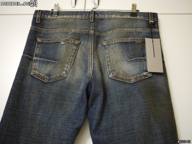 [分享] Dior Homme 2011AW Bas17 被輾過的丹寧褲 Rack Rail Paint Denim
