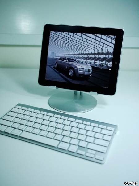 蘋果禁衛軍-偽裝成iMac的iPad，Just Mobile UpStand