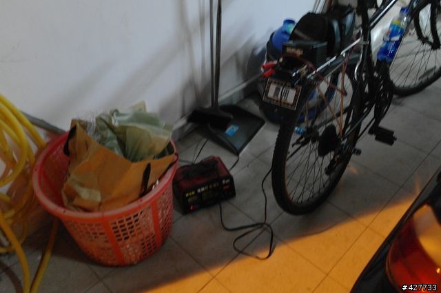 腳踏車上魚眼