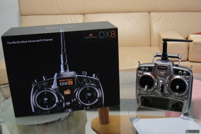 【開箱分享】終於升級DSMX / DSM2系統！入手新控SPEKTRUM DX8！