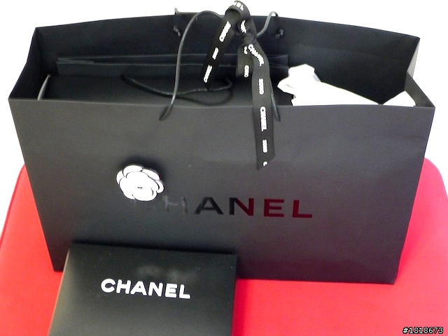 終於找到雙C CHANEL 格紋 大大的 相機包 了！！