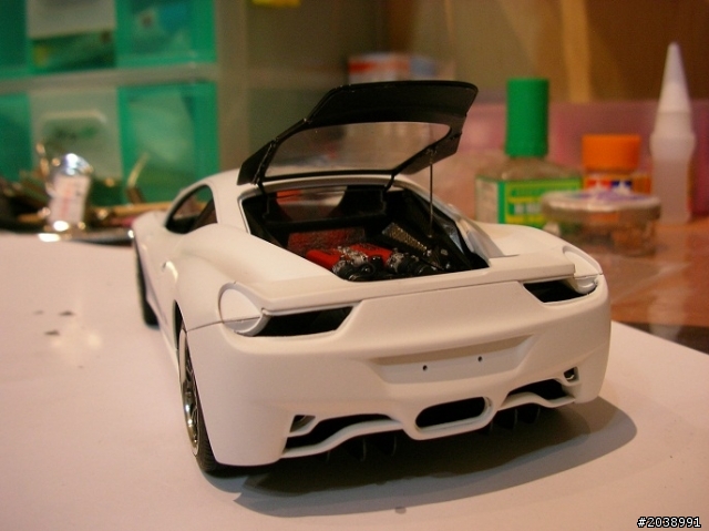 火辣的義大利情人 "法拉利 458 ITALIA" 1:24車模
