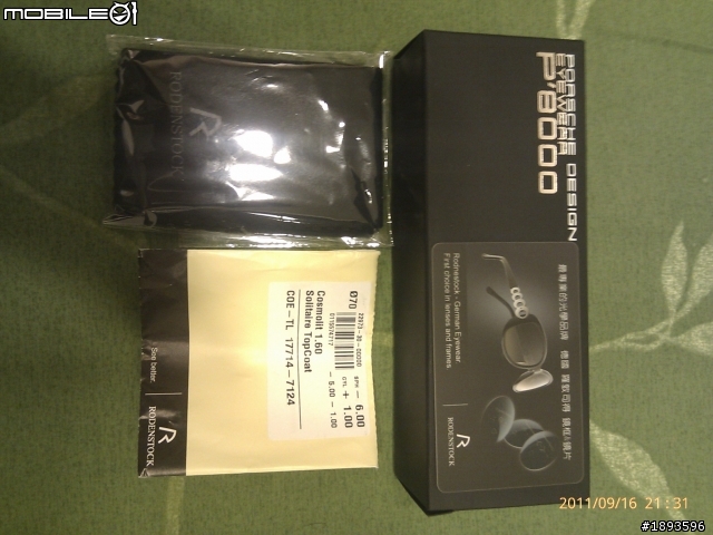 (開箱)Porsche design + Rodenstock 1.6 鏡片之取代 IC! Berlin(增加圖片)