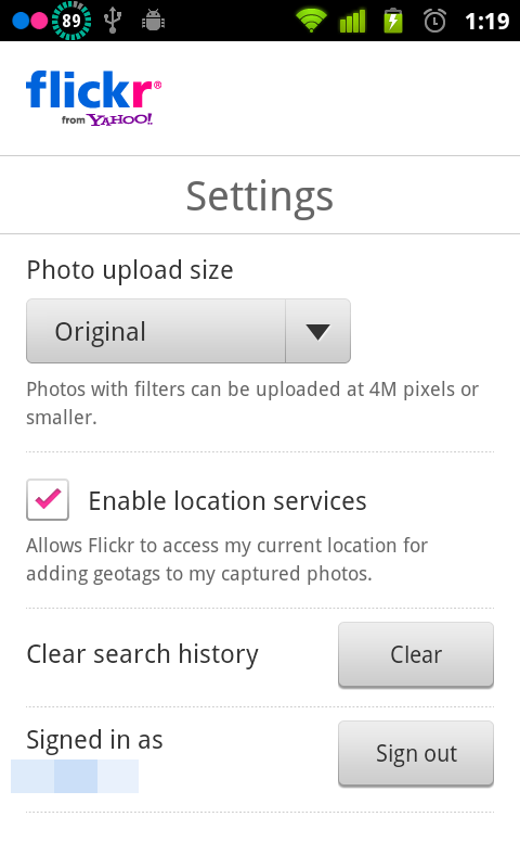 Android版Flickr上架了！