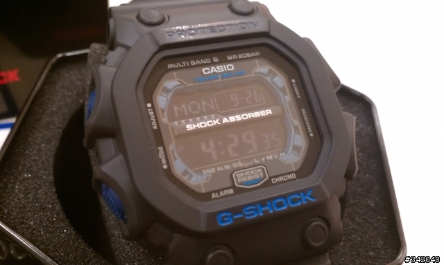 新手開箱~CASIO G-SHOCK GXW-56E-1