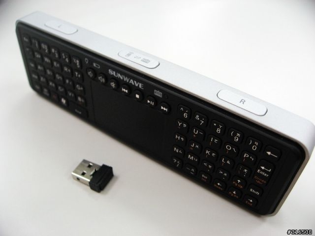 [開箱][設定][應用] SUNWAVE RKM-520 迷你智慧學習遙控鍵鼠組 (Wireless Mini Keyboard Mouse)