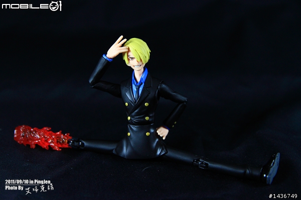 [航海王] BANDAI SHF SANJI 「黑腳」香吉士（黒足のサンジ）