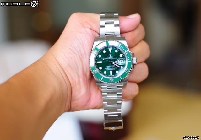 因為01我買了人生的第一支 Rolex (116610LV)