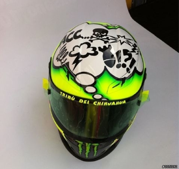 猴王(ROSSI)戰盔主場Misano GP新圖裝
