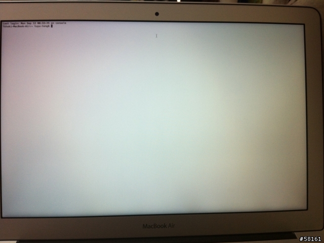 剛入手的港行2011 MBA 13吋 lcd下方好像有點不均勻的暗影....