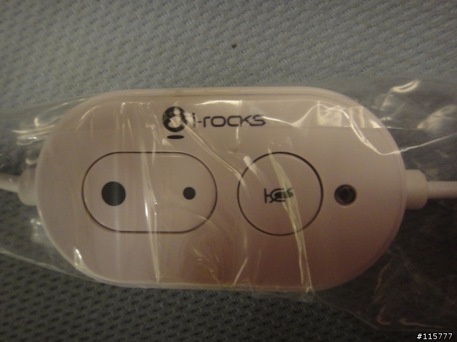 「簡單開箱心得文」i-rocks IRA01-WN LED USB 電競 耳機麥克風 白色