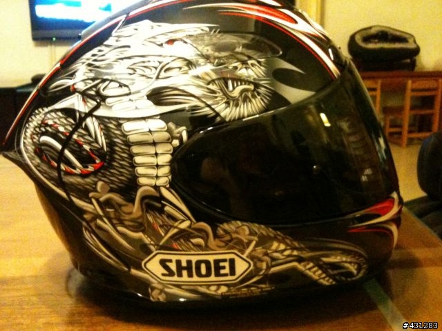 shoei x12清成龍一(黑)分享
