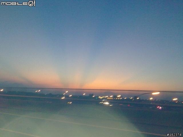 大家有看過這樣的夕陽嗎?