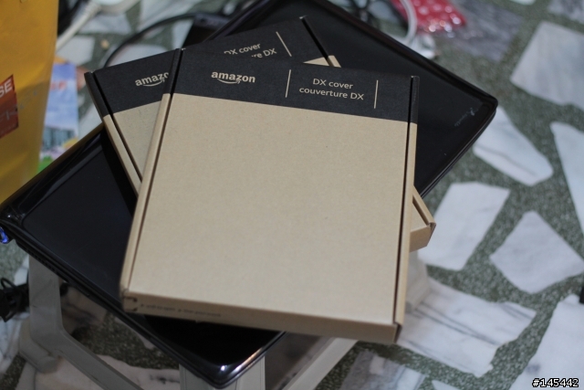 [開箱]Kindle DX Leather Cover 保護套終於飛來了!!