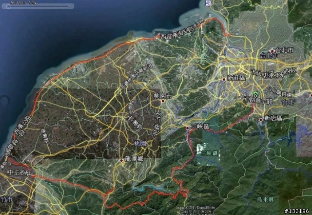 我愛羅西‧跑個190KM(台北-新竹)的山海大圈圈