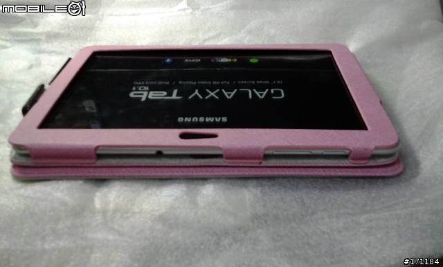 Galaxy tab 10.1 ipearl保護皮套小開箱