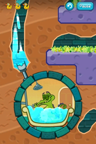 迪士尼的人氣遊戲《Where's My Water?》體驗分享