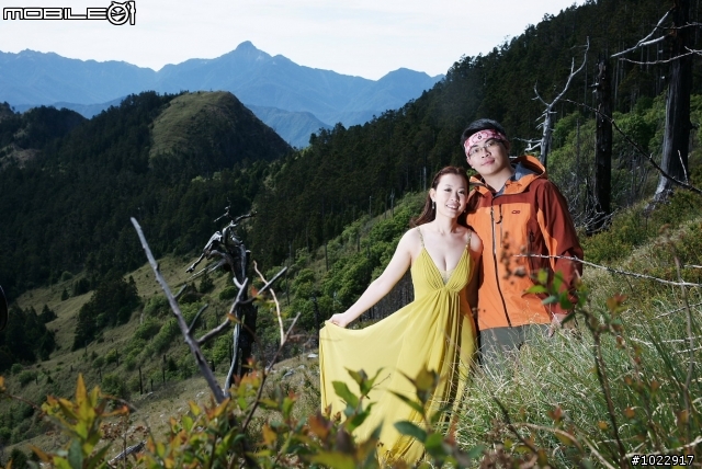 期待已久的高山攝影婚紗