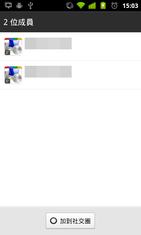 周遭沒什麼人在用Hangouts  所以我...