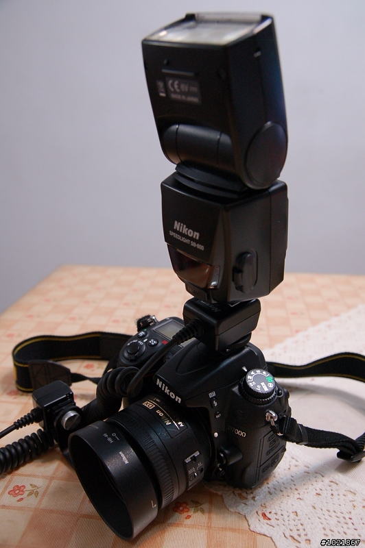 [自製]D7000直拍閃光燈架