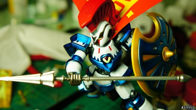 [噁心吐血之作]LBX-001紙箱戰機-阿基里斯