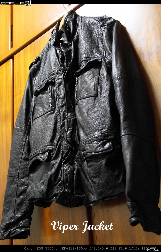 [皮衣、圍巾開箱分享]UK AllSaints Viper Jacket and Base Scarf...